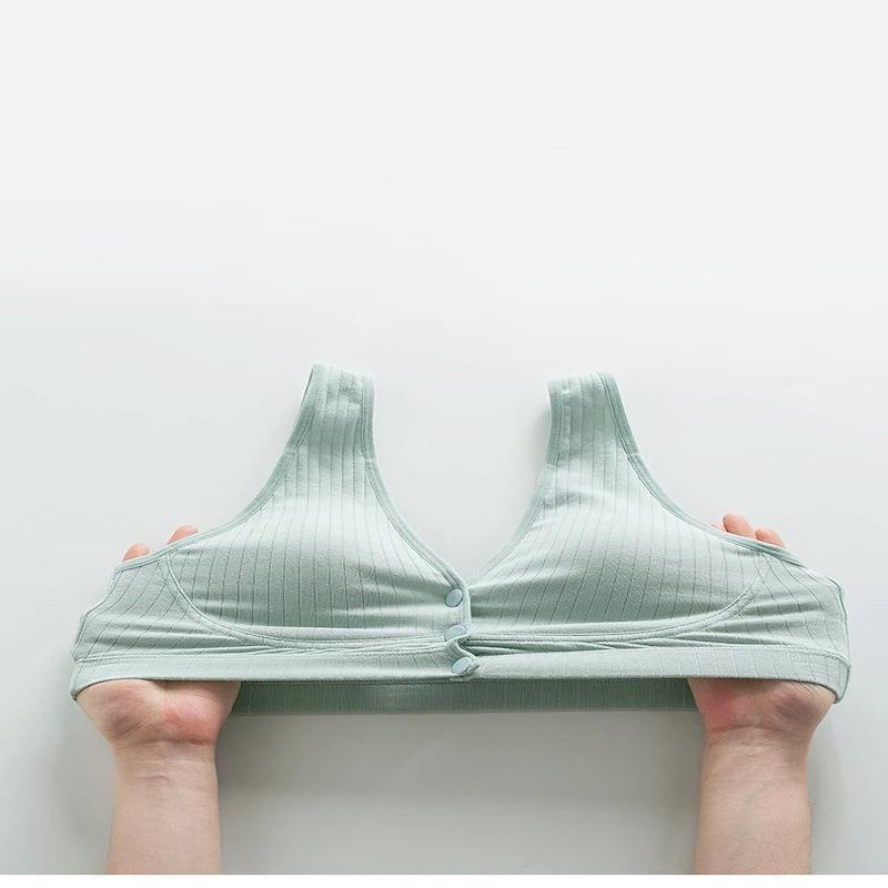 Хлопковый бюстгальтер летние дышащие бюстгальтеры для грудного вскармливания