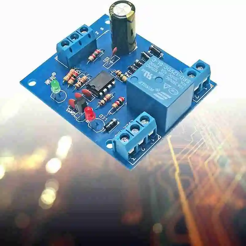 

9v-12v liquid water level controller automatic pumping sensor water level detection water pump control circuit board