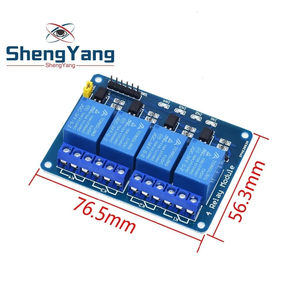 1 шт. ShengYang 5 в 12 В 24 В 1 2 4 8 канальный релейный модуль с оптроном релейный выход 1 2 4 8 способ релейный модуль для arduino diy