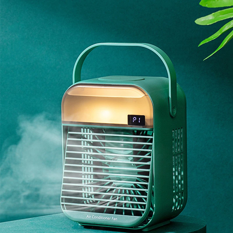 Бытовой заряжаемый Настольный кондиционер с USB-увлажнителем водяной охлаждающий