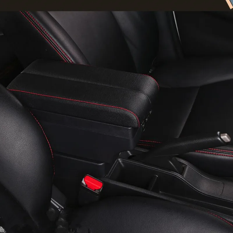 Для Ford Focus подлокотник коробка для 2 Универсальный центральный автомобильный