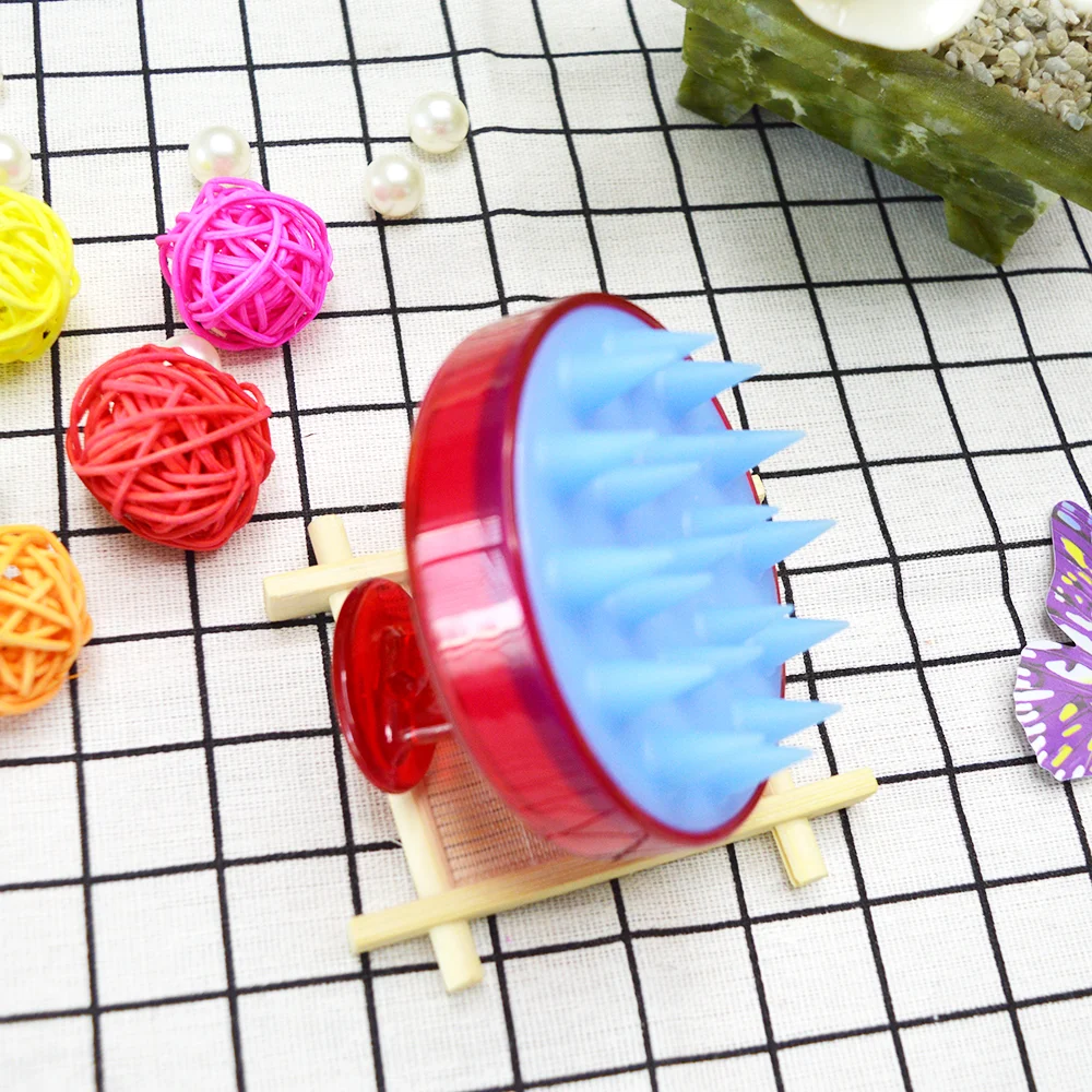 

Soft Shampoo Silicone Hair Scalp Cleansing Massager Hair Brush Scalp
