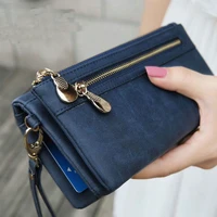 long wallet women mens soft leather wallet high quality womens clutch purse long female wallet zipper for men