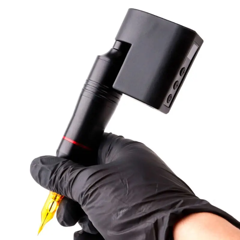 Профессиональный беспроводной мини разъем для татуировок постоянного тока RCA