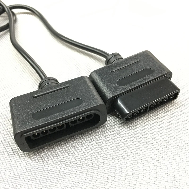 

(2Pcs)1.8M / 6FT Game Controller Extension Cable for Nintendo SNES SFC, Retro-Duo, FC Twin Controller
