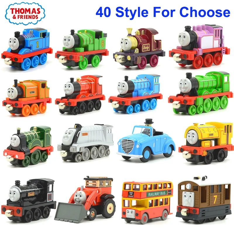 Оригинальный металлический магнитный поезд Thomas and Friends фотостудия поезда