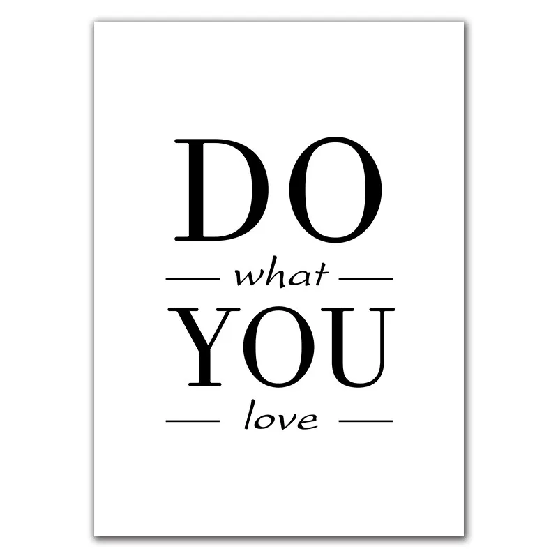 

Quotes Posters Love Laugh Inspiring Wall Art Canvas Painting Black White Wall Poster Prints For Living Room Modern Home Decor