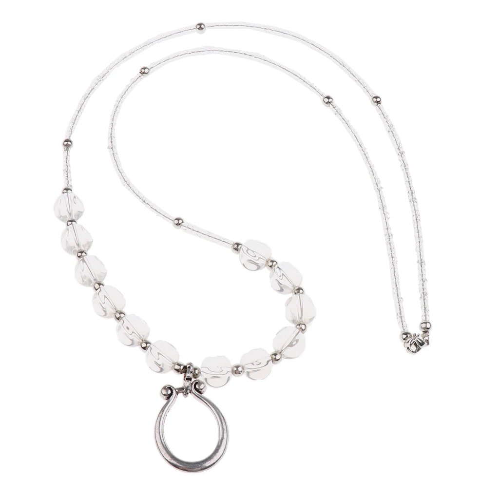 

Blesiya Crystal Eyeglasses Necklace Reading Glasses Holder Chain Retainer