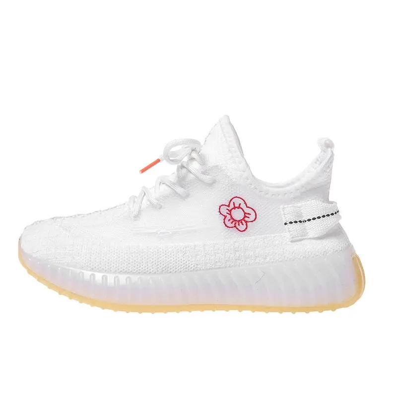 

Net red ins tide shoes women 2021 new summer hollow mesh breathable fluorescent sports running shoes