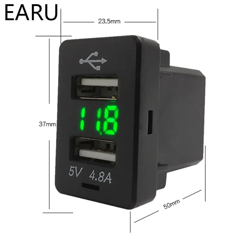 Измеритель напряжения Usb в японском стиле Вольтметр дисплей запасное