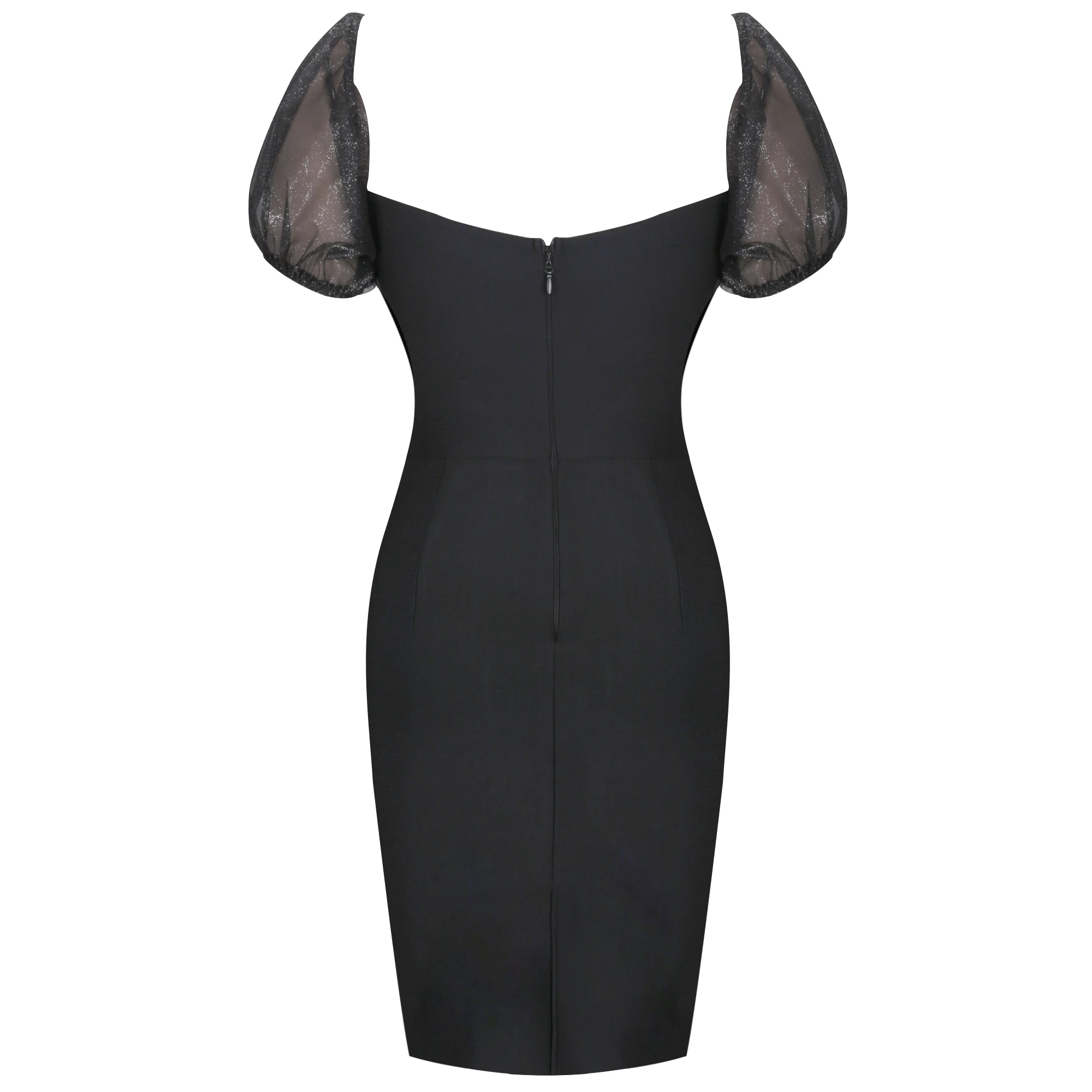 

Ocstrade Black Bandage Dress 2021 New Arrival Off Shoulder Sexy Bandage Dress Bodycon Summer Women Mesh Night Club Party Dress