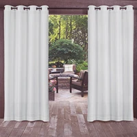 outdoor waterproof curtains for patio energy efficient panel grommet top drapes thermal insulated blackout curtains