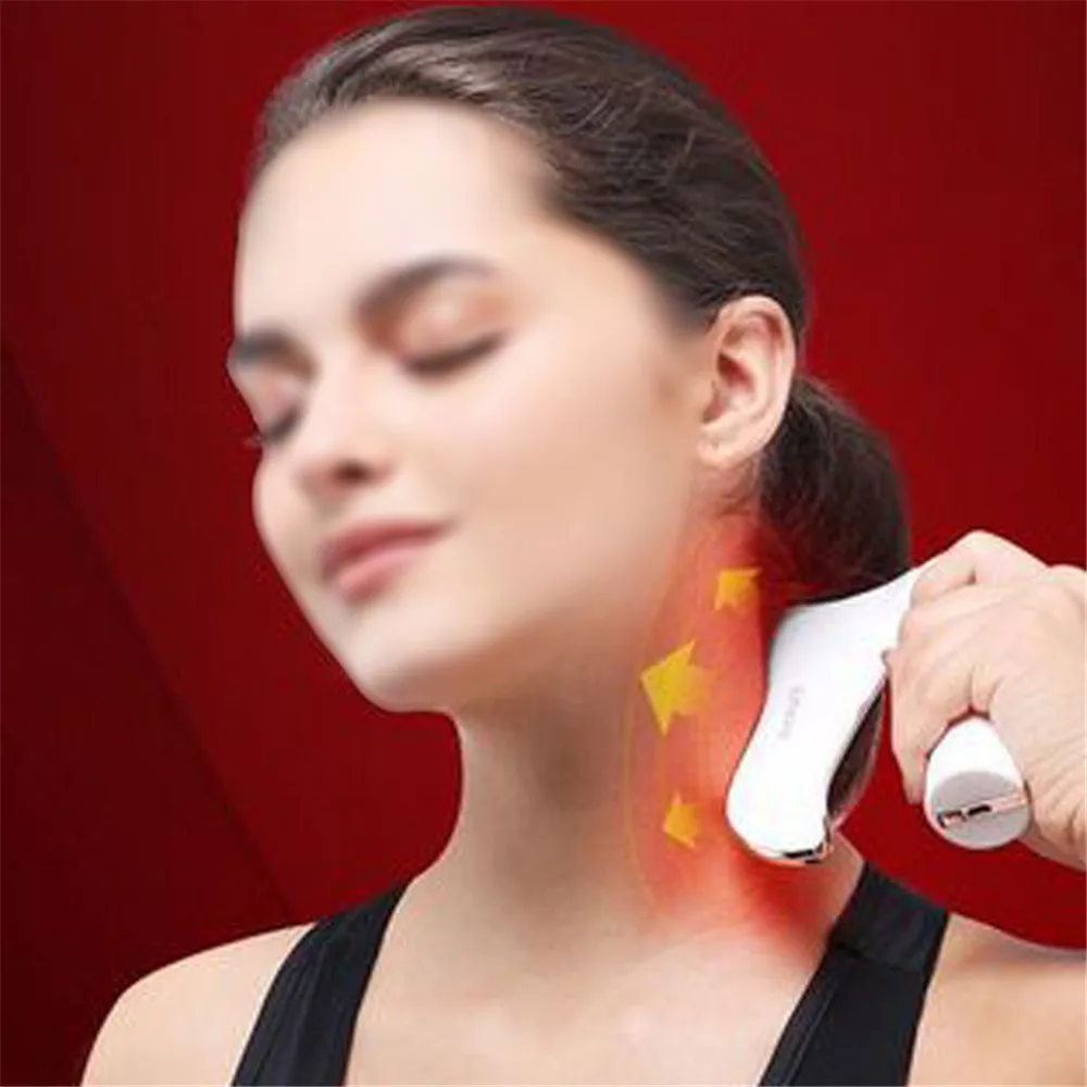 

Guasha Tool EMS Scraper Micro-current IASTM Massage Tool Deep Muscle Fascia Massager Vibration Hot Compress Therapy 4 Modes