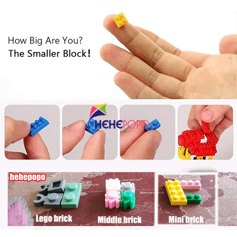 Китайские строительные блоки маленький лев микро 9015|Блочные конструкторы| |