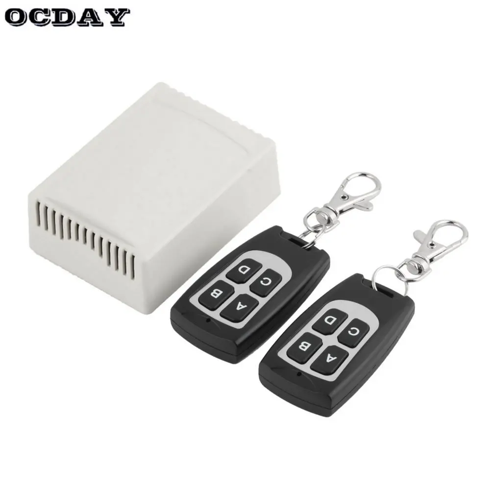 Беспроводной 12V 4CH 200M пульт дистанционного управления релейный Переключатель