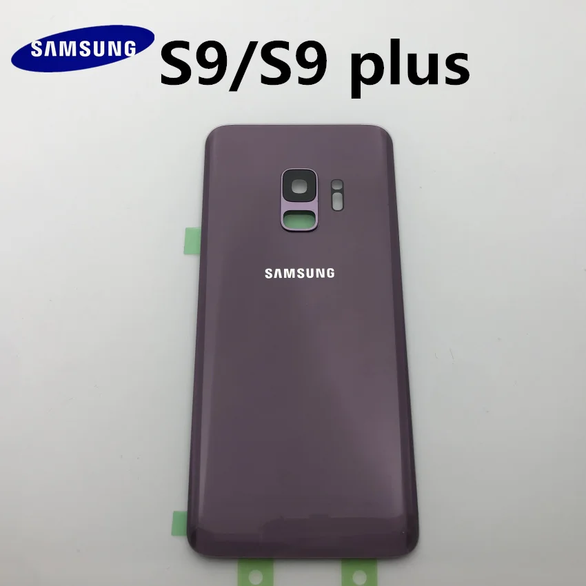 Замена оригинальной задней панели батареи Стекло задняя дверь Крышка для samsung Galaxy s9 s9+ edge plus G960 G960F G965 G965F+ инструмент