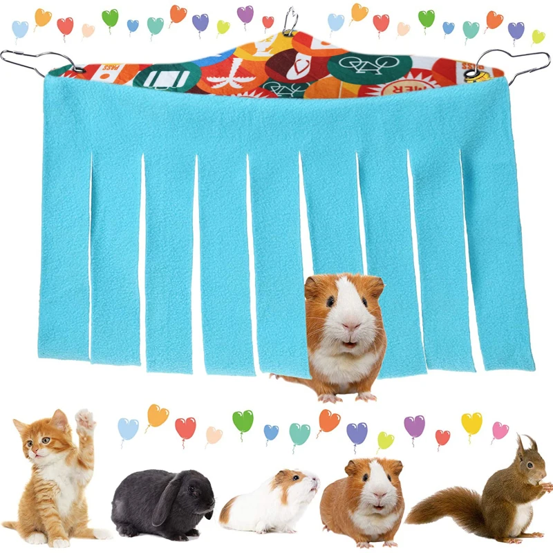 Лента с кисточками ПЭТ тент укрытие Гвинея свинка хомяк Ежик гамак Шторы мелких