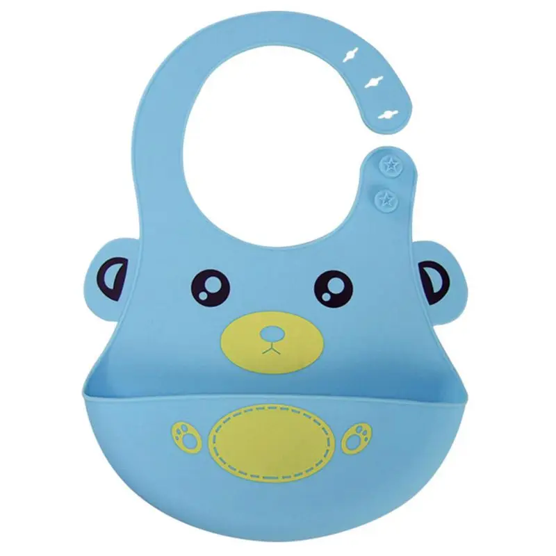 

Cute Cartton Baby Bibs Girl Boy Kid Born Waterproof Silicone Lovely Bib Saliva Towel Scarf Bib