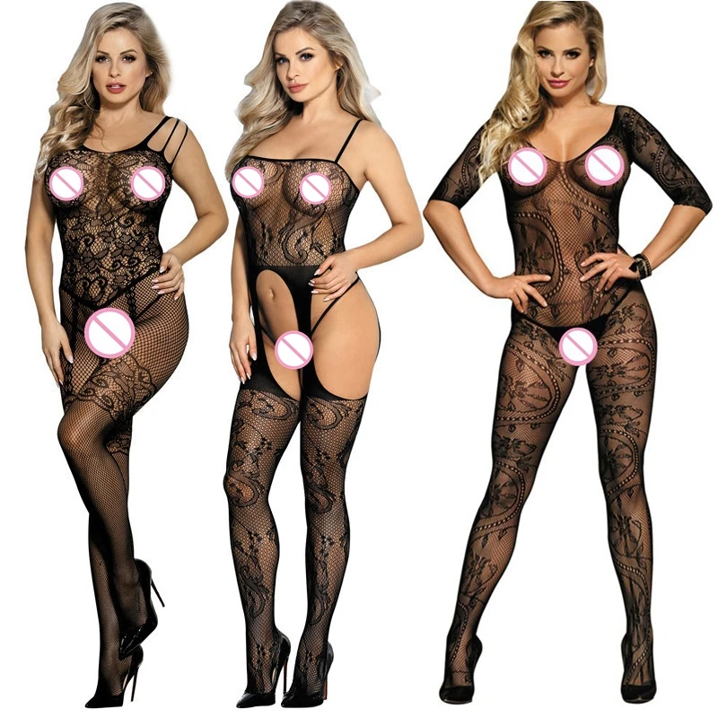 Женское сексуальное нижнее белье размера плюс эротическое Babydoll сетчатая Пижама