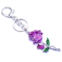 10pcslot choker keychain for women crystal animal pendant keychain silver color choker jewelry dropshipping 2020 wholesale