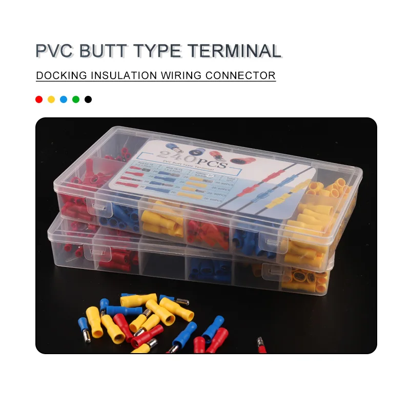 В штучной упаковке 240 шт. Лопата ПУЛЯ ОБЖИМНЫХ разъёмов коннекторов для