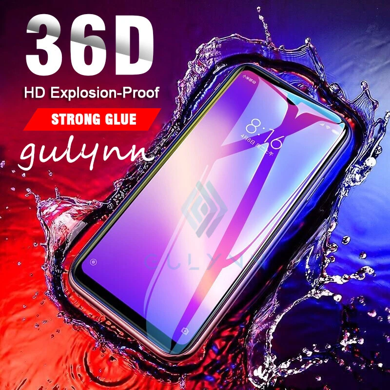Стекло 36D для Xiaomi Redmi Note 9 8 7 6 Pro S 5 Plus 4X Note8 защита экрана закаленное стекло Mi 9T Lite