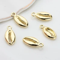 zinc alloy mini shells connect charms 817mm 10pcslot for diy bohemia necklace jewelry making finding accessories