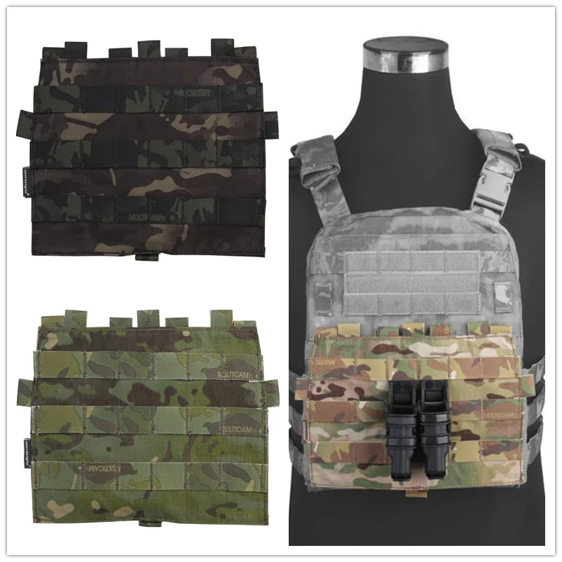 Мультикам черная Emerson MOLLE панель для: AVS JPC2.0 жилет MCBK MCAD MCTP аксессуары для