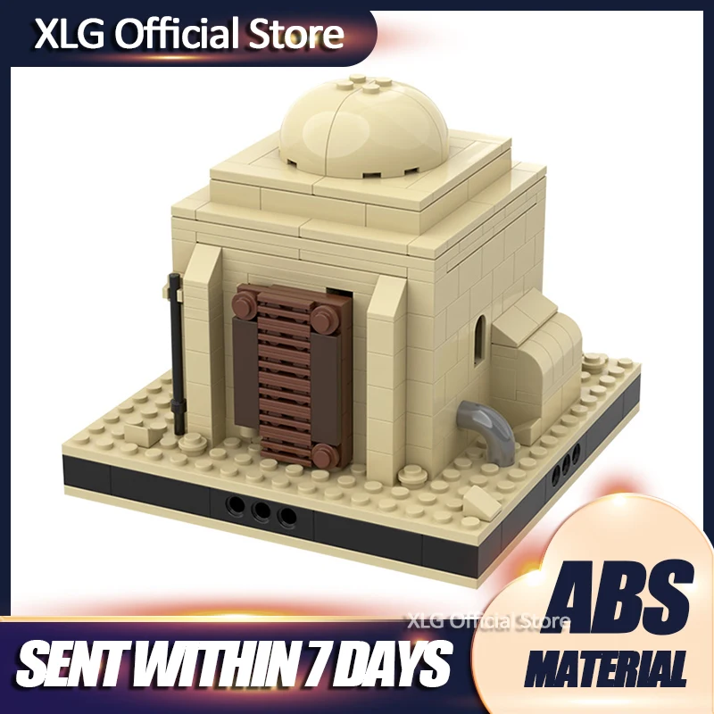 

MOC-55012 Desert House Modular Tatooine Creative Star Space Model Collection Star Movie Scene Series Toys Gifts