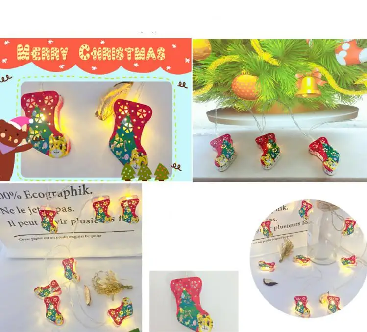 Модный светодиодный светильник на батарейках вечерние украшения для дома