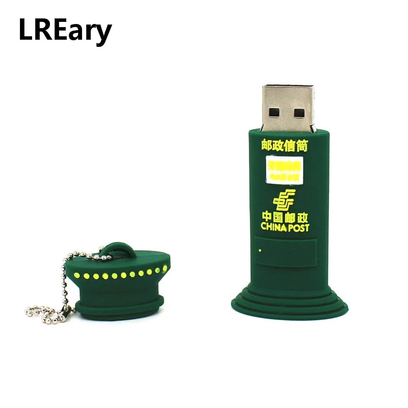 Флеш-накопитель мультяшный почтовый ящик модель 128 ГБ USB 2 0 флэш-накопители 4 8