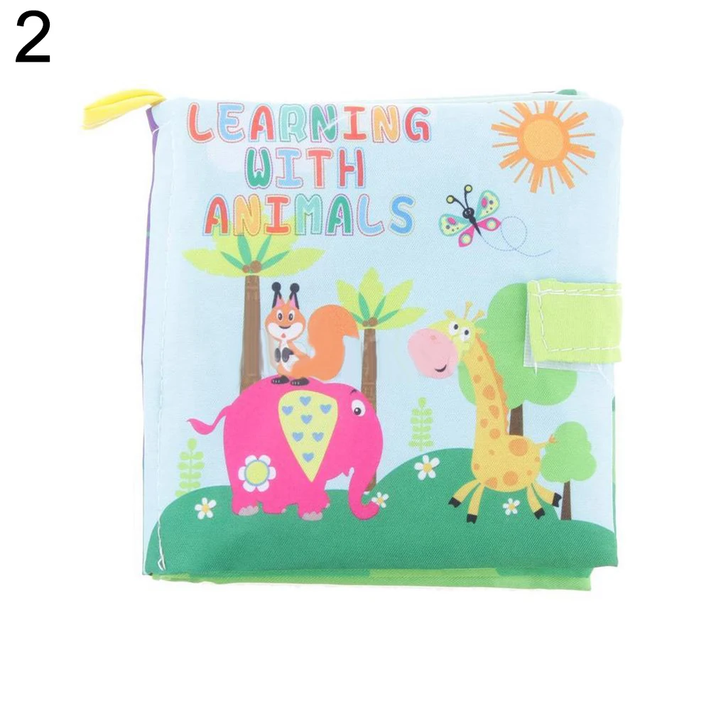 Одежда для детей и малышей разведки тканевая книга познавательная рисунок