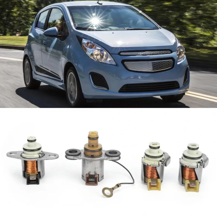 4 шт. Электромагнит коробки передач блок управления Модуль подходит для Chevrolet Spark