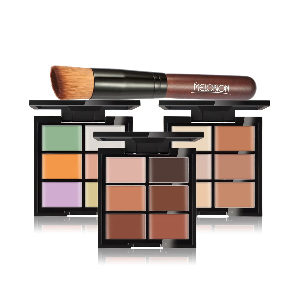 Натуральный Профессиональный консилер палитра для макияжа 18 цветов