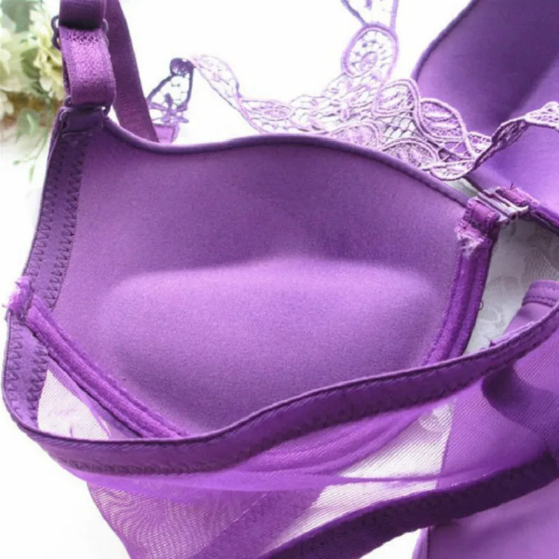 

New fashioin style beauty back seamless front buckle sexy push up bra underwear brassiere lingerie wire free wireless bralette