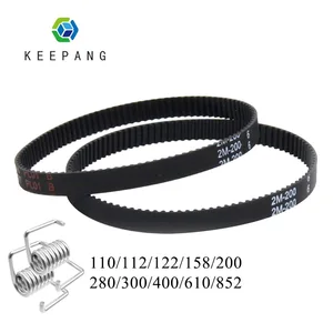 Ремень ГРМ для 3D-принтера, замкнутая петля, резиновый, 2 шт.