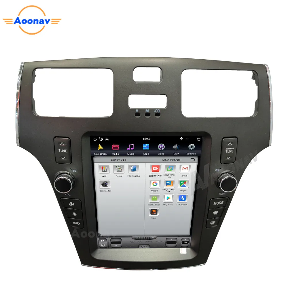 

Android car radio For Lexus ES300 ES 300 ES330 XV30 ES 330 2002 - 2005 car multimedia player Tesla screen built in carplay