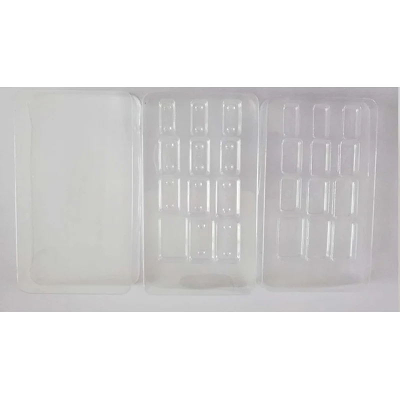 Маникюрные инструменты для ногтей коробка хранения пустые прозрачные украшения