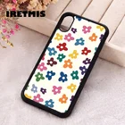 Чехол для телефона Iretmis 5 5S SE 2020, чехлы для iphone 6, 6S, 7, 8 Plus, X, Xs, XR, 11, 12, 13 Mini Pro Max, Силиконовый ТПУ с цветными цветами