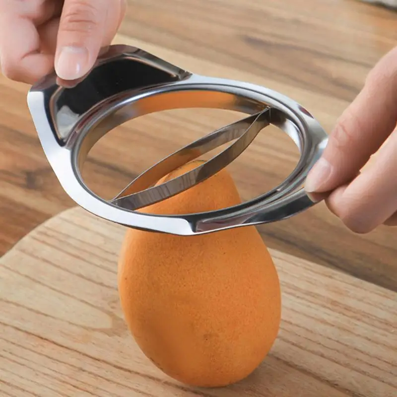 1 шт. Нержавеющая сталь манго вырезать Pitter ящик для удаления сплиттер фрукты