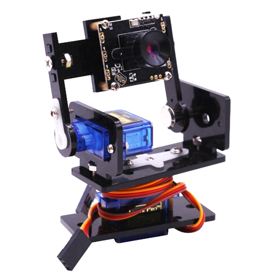 Модуль камеры Smart Vision Sensor Pan Tilt Kit с 2 микросервоприводами Robot HD Camera для Raspberry Pi PTZ