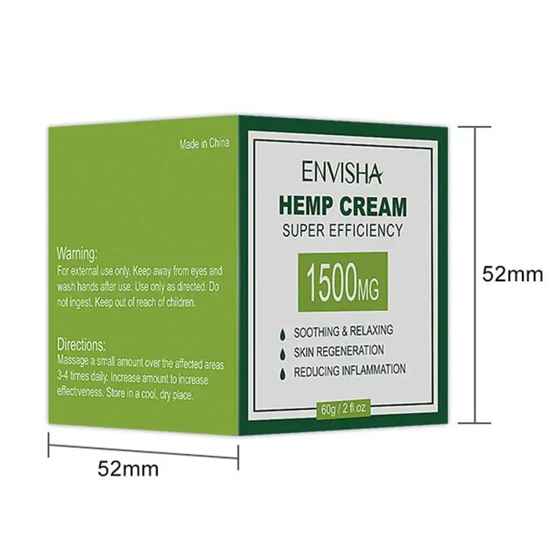 Пеньковый крем для снятия боли не ГМО экстракт конопли мазь в спине/мышцах