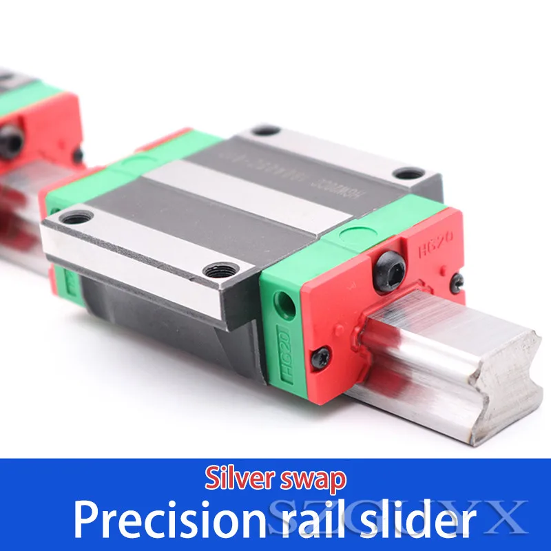 

Linear guide HGW slider HGH 20CA slide rail CC bearing slide silver
