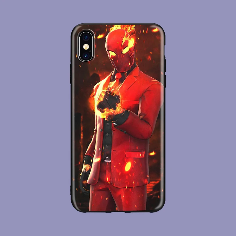 Battle Royale мягкий силиконовый черный чехол для телефона для iPhone11 pro max 5 5S se 6 6s 7 8 plus X Xs XR max для Apple X 10 - Цвет: 746