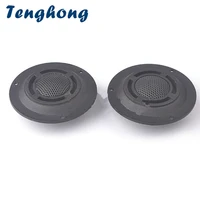 tenghong 2pcs 2 5 inch piezo tweeter 25w 83mm ceramic piezo speaker piezoelectric audio speaker buzzer round treble diy