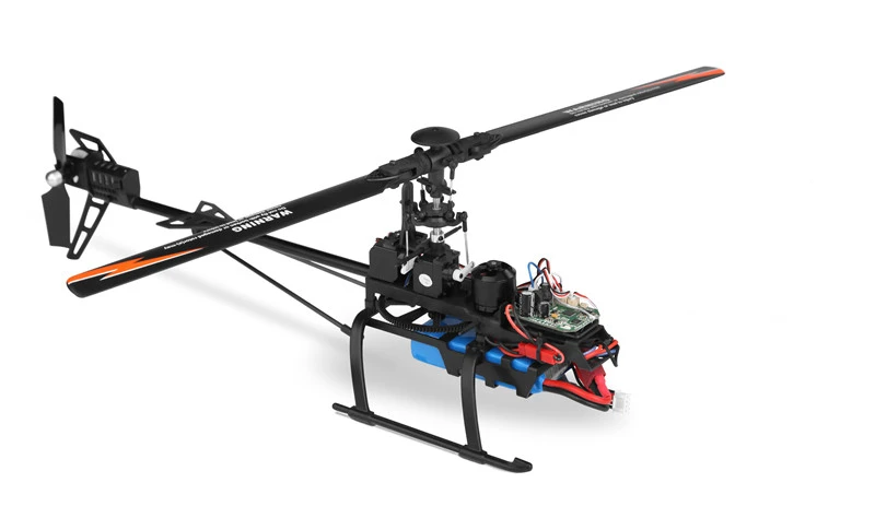 Парктен WLtoys V950 2,4G 6CH 3D/6G система свободно переключается высокая эффективность бесщеточный двигатель RTF RC вертолет более сильный сопротивление ветра