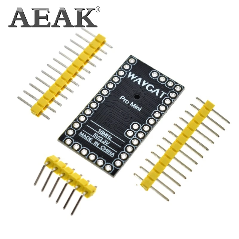 AEAK Pro Mini ATMEGA328P 328 мини ATMEGA328 5V 16MHz для arduino Nano Микро контрольная плата