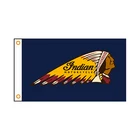 90x150 см MC пользовательский мотоциклетный клубный Байкерский индийский мотоциклетный флаг