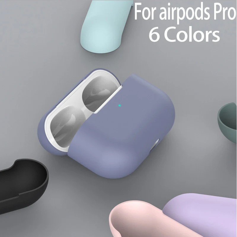 Dropship ТПУ мягкий силиконовый для Apple Airpods Pro беспроводной Bluetooth защитный чехол