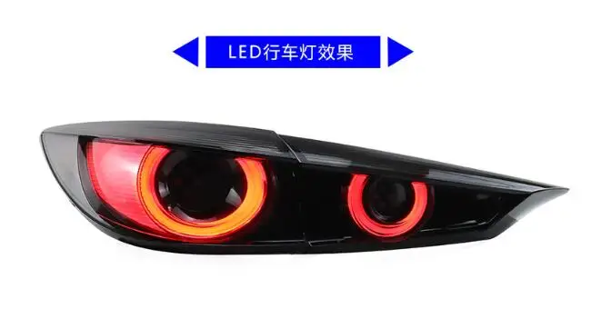 Автомобильный светодиодный фонарь светильник хвост для Mazda 3 Axela седан 2014-2018